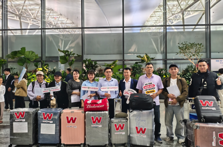 Tiễn đoàn lao động Việt Nam xuất cảnh sang Đức làm việc tại Tập đoàn Westfleisch ngày 25/03/2026