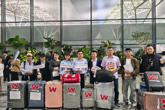Tiễn đoàn lao động Việt Nam xuất cảnh sang Đức làm việc tại Tập đoàn Westfleisch ngày 25/03/2026