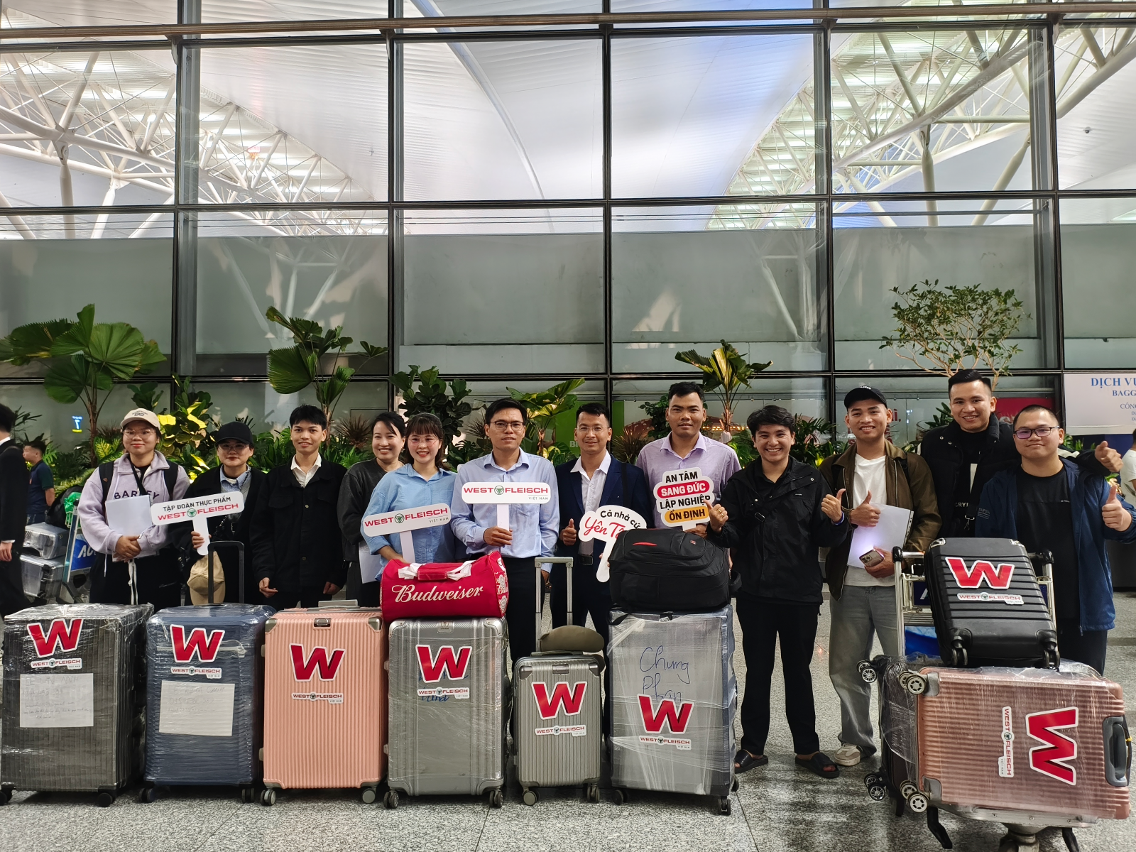 Học viên Việt Nam chuẩn bị sang Đức làm việc tại Westfleisch